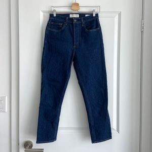 Denim Forum Yoko High Rise Slim Jean size 28, 26 length